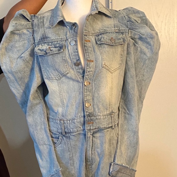 Fashion Nova Pants - Denim Jumpsuit Fashion Nova